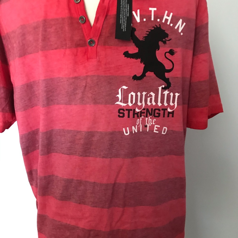Express striped loyalty t shirt men’s medium